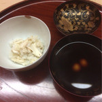 松川 - 生松茸ご飯