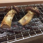 松川 - 焼き松茸