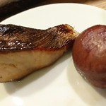 Ueda - 鰆の幽庵焼きと栗の渋皮煮