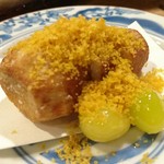 Ueda - 海老芋と銀杏のカラスミ掛け