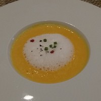 フランス料理 Fleurir - バターナッツという名のカボチャのポタージュスープ