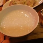 東京屋台 - 白米かお粥が選べる。中華粥は美味。