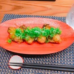 酒肴結 さかぐち - 牡蠣のバター醤油炒め