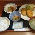 こびり庵 - コロッケ定食