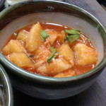 鳥やす本店 - カクテキだったと思います。