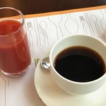Hotel Nikko - トマトジュース、珈琲