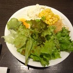 Tokusen Wagyuudaishougun - サラダバーのサラダです