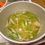 仙台 牛タン 由雄 - スープ