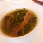 家全七福酒家 SEVENTH SON RESTAURANT - 西洋菜燉陳鴨湯・クレソンと陳皮、あひるの腎臓の二重蒸スープ