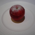 エルミタージュ ドゥ タムラ - りんごのジュレとポタージュの2層仕立て