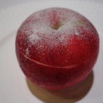 エルミタージュ ドゥ タムラ - りんごのジュレとポタージュの2層仕立て