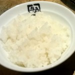牛角 - ごはん(中)￥260