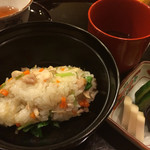 懐石料理 はし本 - 季節のご飯(松茸かやくのいい飯)