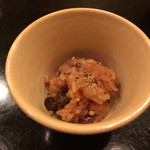 懐石料理 はし本 - お祝いの赤飯