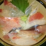 一らん - 海鮮丼アップ（2016.11）