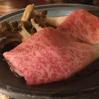 飛騨牛一頭家 馬喰一代 銀座 - 極上飛騨牛陶板すき焼き50g