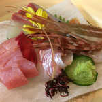 萩の旬の地魚盛り