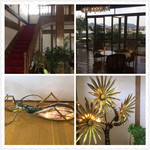 萩八景 雁嶋別荘 - アートなオブジェも斬新な感じ。