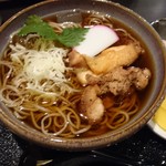 手打蕎麦はなび - 冷たい鶏そば