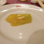 天厨菜館 - セロリの辛し和え