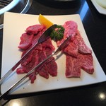 グルメリア但馬 - 上盛り合わせ・赤身（塩）