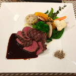 ラディーチェ - 蝦夷鹿のしんたまのグリル