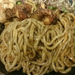 河内の中華そば 醤 - 麺アップ