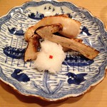 祇園にしむら - 鰆の幽庵焼 焼松茸