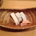 祇園にしむら - 八坂の雪(鯖寿司) 薑(はじかみ)