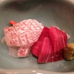 祇園にしむら - 真鯛 鮪トロ