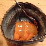 祇園にしむら - 柿の栗ソース