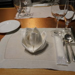 新宿中村屋Granna - [内観] コース料理のテーブルセッティング 全景♪ｗ