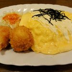 レストランあづま - 明太子ピラフ オムライス