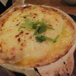 京橋 二刀流 - 白子グラタン：1680円