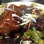 中国料理 四川屋 一創 - 豚バラの黒酢の酢豚
