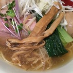 鶏そば 朱雀 - 穂先メンマ