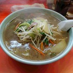よし美 大洲店  - もやしラーメン(800yen)