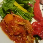 ア ターブル - ホロホロの柔らかさ、野菜もたっぷり豚ハラミのトマトソース煮込み