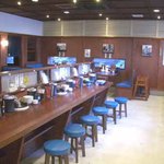 久留米ラーメン清陽軒 - 中央カウンター席