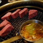 SATOブリアン - ブリ飯作成中〜