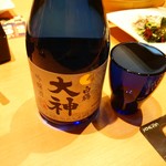 Uotami - 【2016.11.3(水)】冷酒(大神・300ml)841円