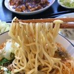 茶月斎 - 【2016年08月】担々麺の麺アップ。