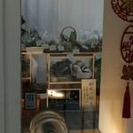 茶月斎 - 【2016年08月】店頭では「朝採り野菜」が販売されてました。