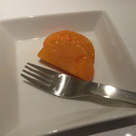 BAR YLANG YLANG - カクテルに使用した柿もいただきました