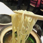 京風中華厨房 上上 - 細麺アップ