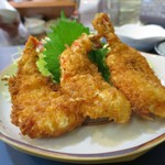 陸奥 こむらさき - 海老フライ