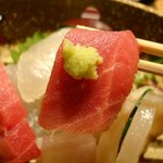 日本料理 とくを - 本まぐろ中とろ（アップ）