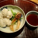 日本料理 とくを - 鱧と松茸のしゃぶしゃぶ