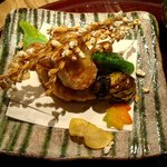 日本料理 とくを - [油　物]河豚唐揚げ