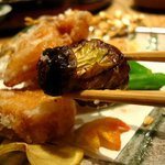 日本料理 とくを - 小茄子の素揚げ